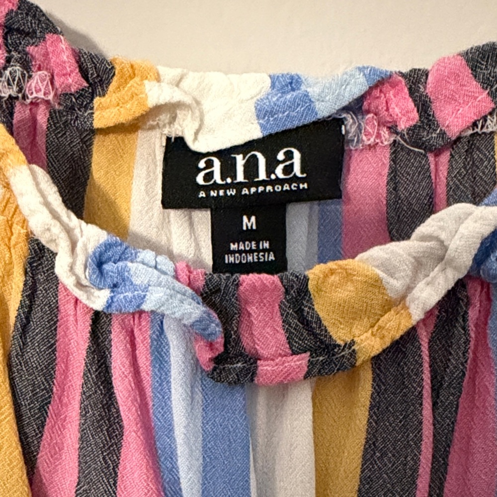 Colorful Striped Top - Picture 2 of 5
